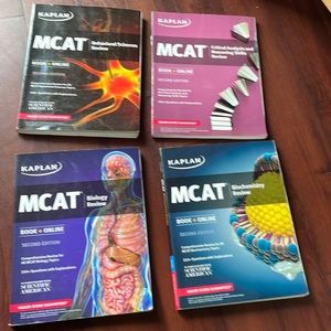 Kaplan MCAT Books Bundle